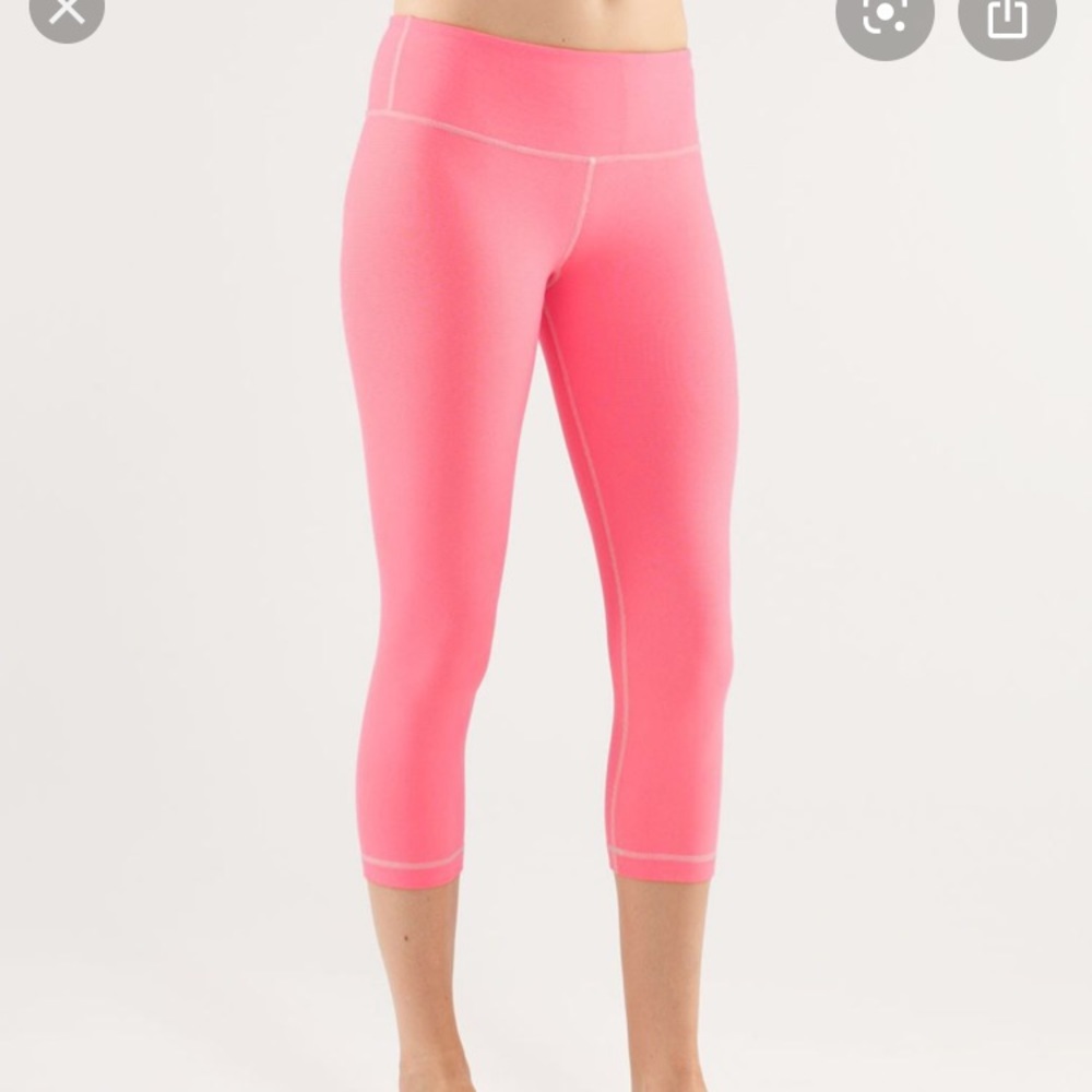 Lululemon Wunder Under Flash Dune Wee Stripe 6 - image 1